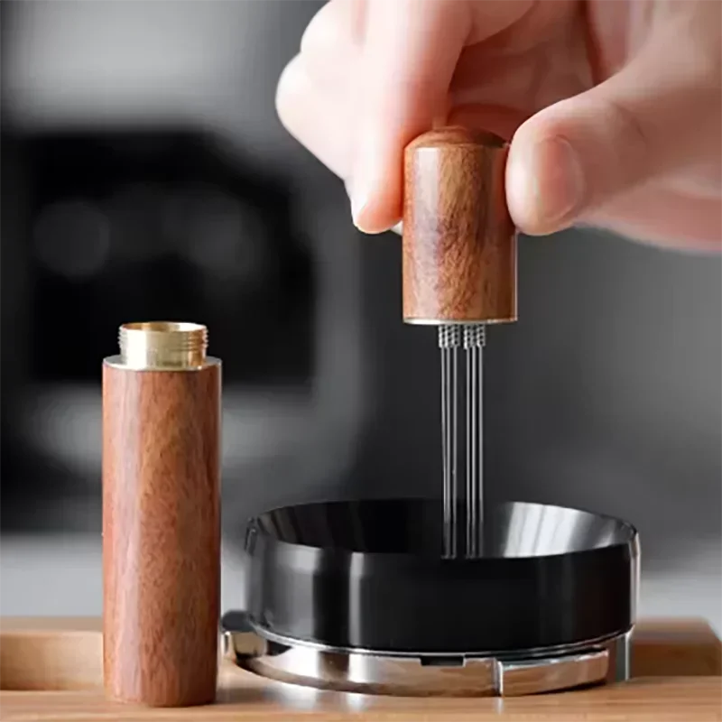 Needle Distributor Stainless Steel Coffee Tamper