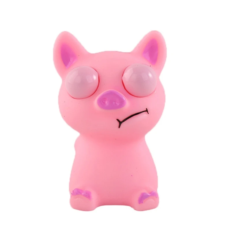 

Decompression Toy Pink Pig Anti-Stress Vent Toy Kids Office Funny Squeezable Toy Dropship