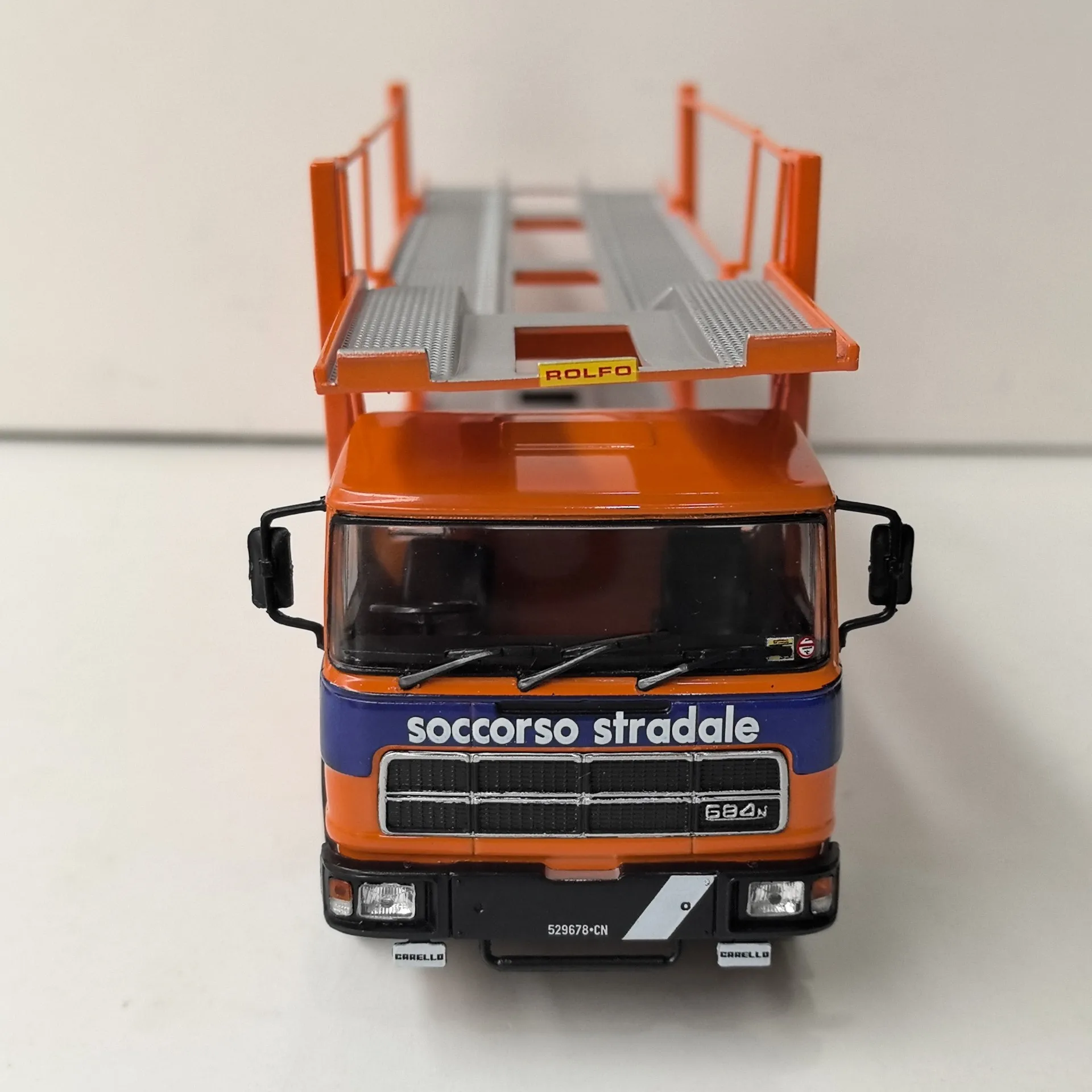 Camion Miniature Fiat 684N H 1:43 DeAgostini - Modèle Métal, Collection Transport