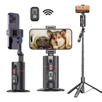 2025 NEW Gimbal Stabilizer Selfie Stick Foldable Wireless Tripod with Bluetooth Shutter Monopod for iPhone Android smartphone