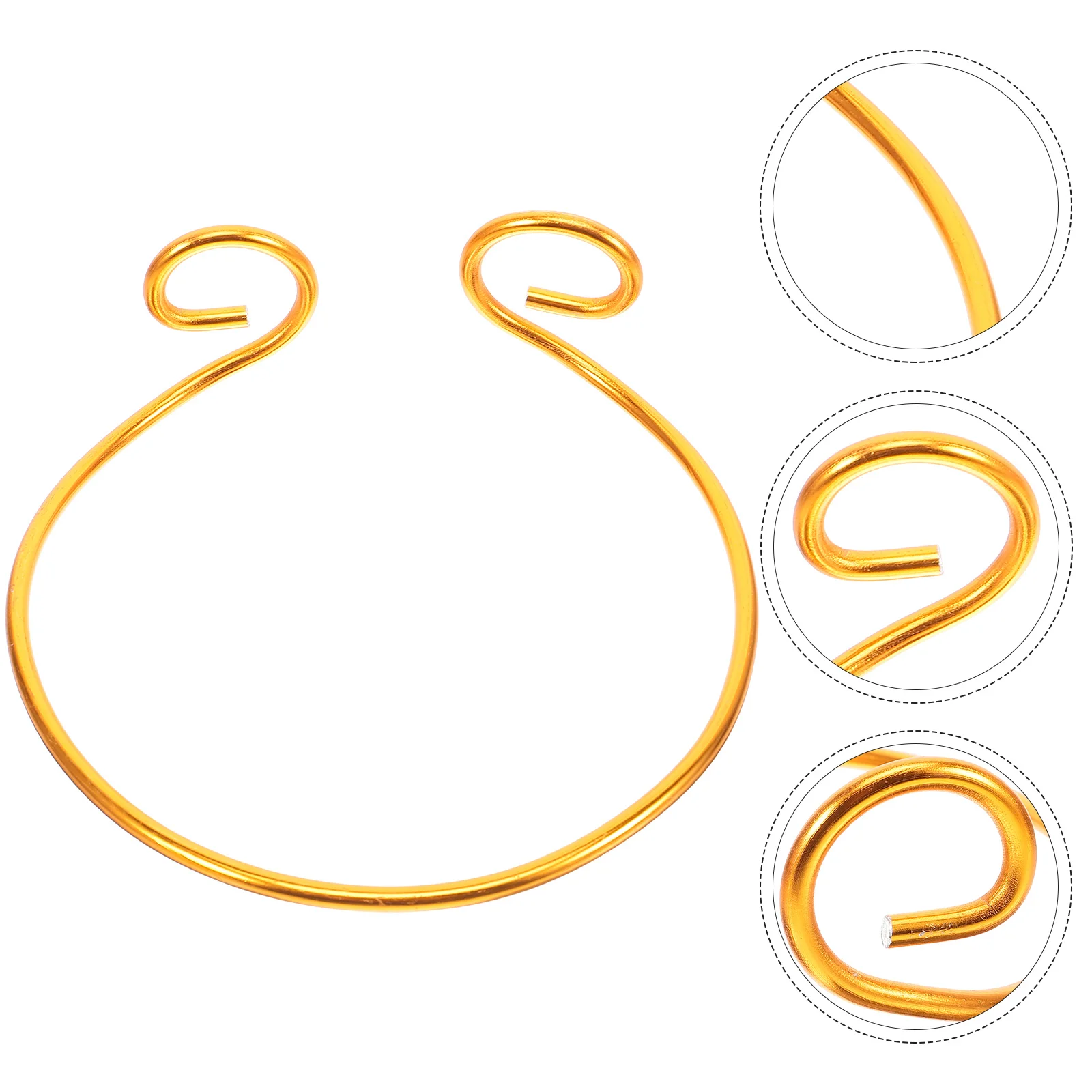 

Costume Headband Stainless Steel Hair Accessory Ribbons Cosplay Hoop Kids Clothes Clothing