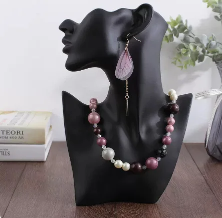 Présentoir de bijoux en résine, organisateur de bagues de mariage, colliers et bracelets, support de rangement, vitrine de comptoir de magasin 4