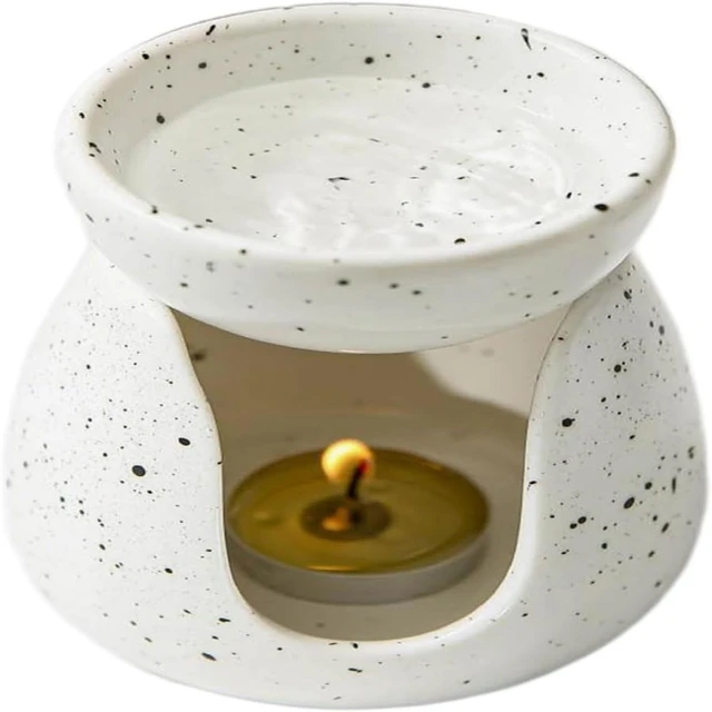 Ceramic Oil Burner Lamp Tea Light Holder Diffuser Warmer Essential Oils Fragrance Scented Wax 6