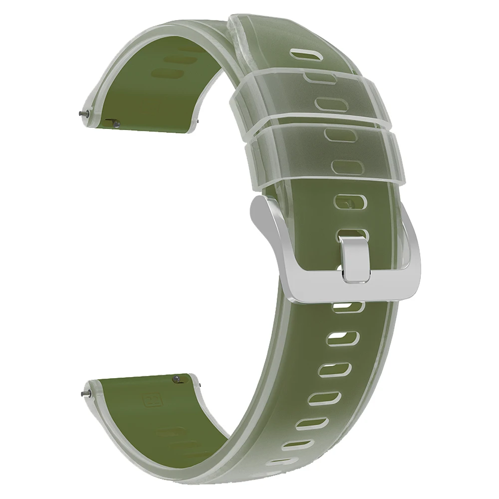 22mm Silicone Sports Strap Wristband