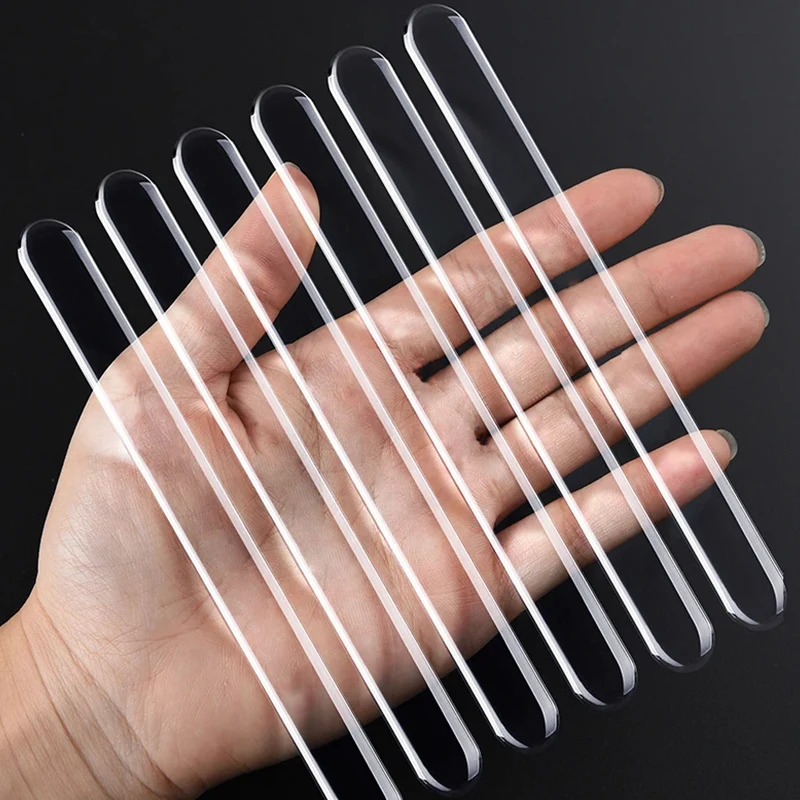 

10pcs/set No-punch Non-marking Silicone Bumper Strip Side Protection Strip Rearview Mirror Refrigerator Muffler Door Bumper Mat