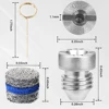 Universal 0.9mm~1.3mm Thread Snow Foam Orifice Stainless Steel Nozzle Tips Three-layer and Five-layer Foam Mesh for Car Cleaning 2