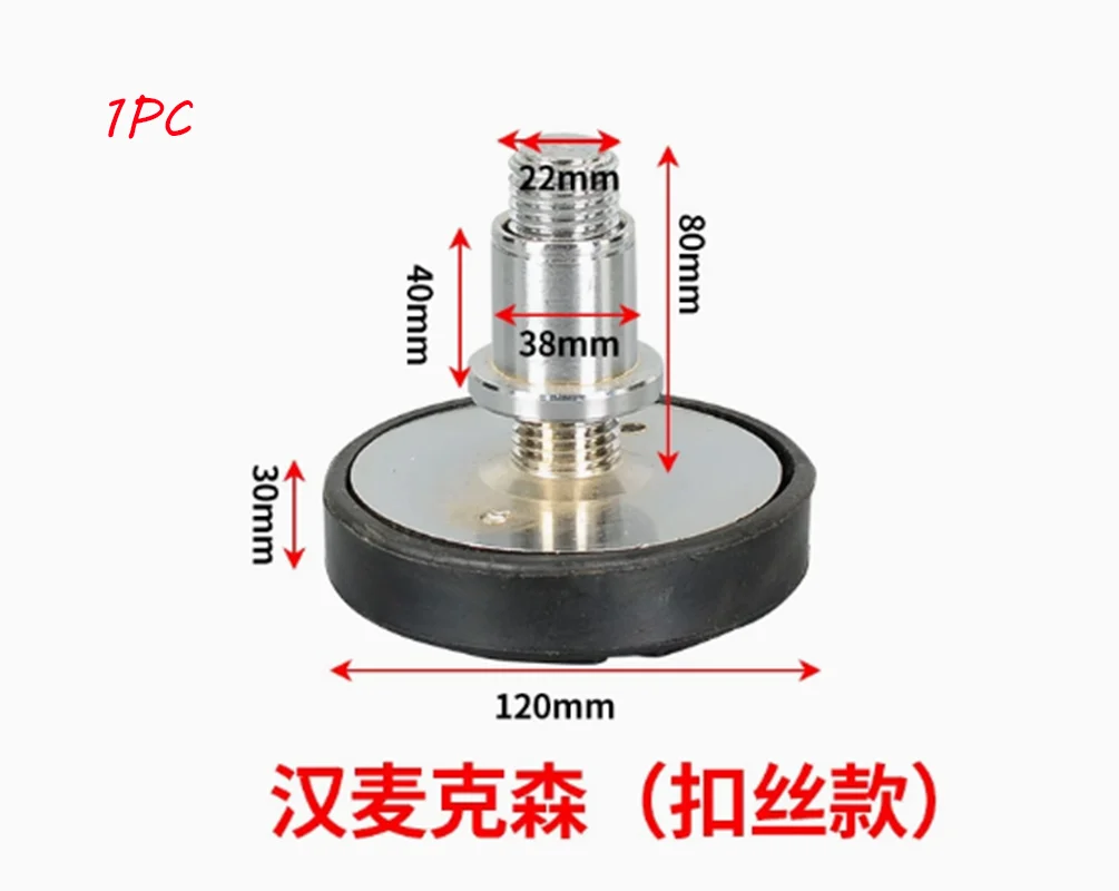 Car Lift Rubber Tray Heightening Feet Plus High Leg Pads (38mm Round