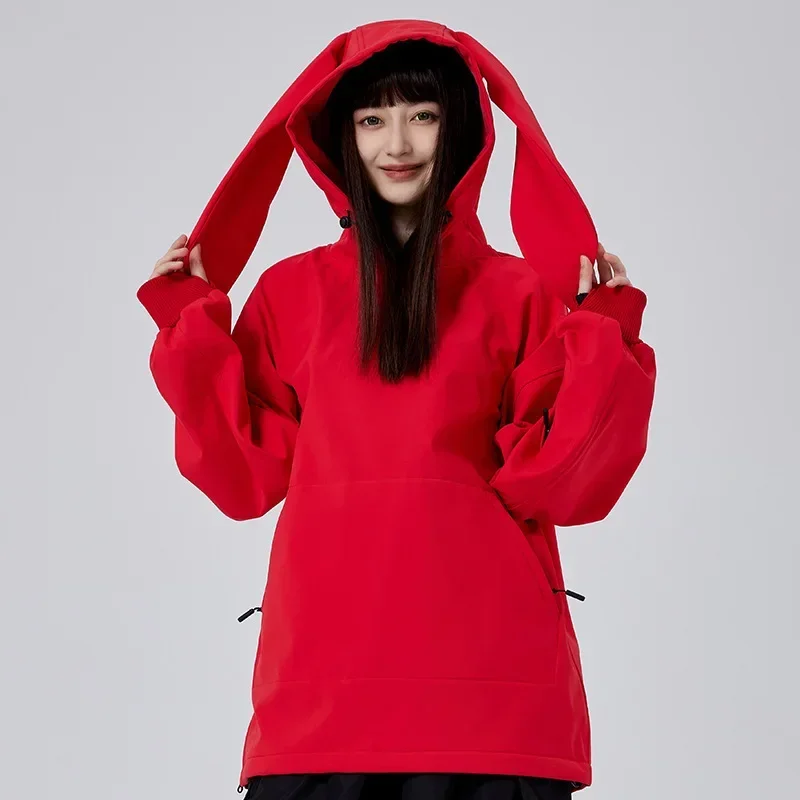New Ski Jackets Outdoor Sports Snowboarding Sweater Hoodie Women Men Winter Windproof Waterproof Warm Skiing Snow Tops