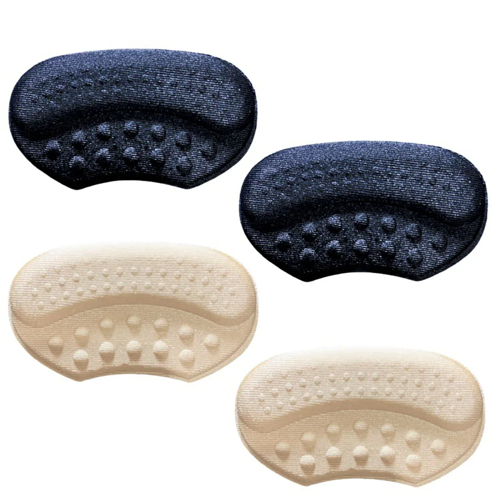 2/4pcs Shoes Heel Pad Insoles Patch Heel Pads Adjustable Size Pad Pain Relief Cushion Insert Insole Protector Stickers