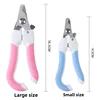 Professional Pet Nail Clipper Stainless Steel Dog Cat Nail Trimmer Labor-Saving Nail Clipper Convenient Dog Grooming Supplies 6
