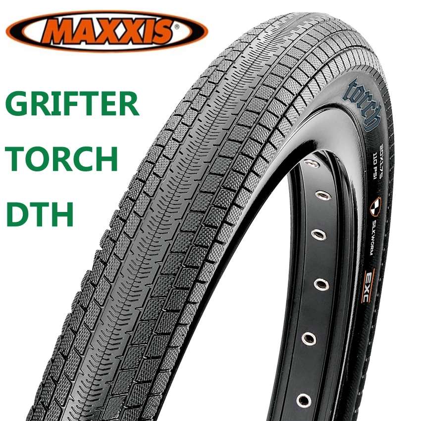 

MAXXIS BMX DTH TORCH GRIFTER WIRE 20 Inch Bike Pneu 451 406 SILK WORM Kevlar Tire 20*1.5 20x1.75 24x1.75 120tpi Bicycle Tires