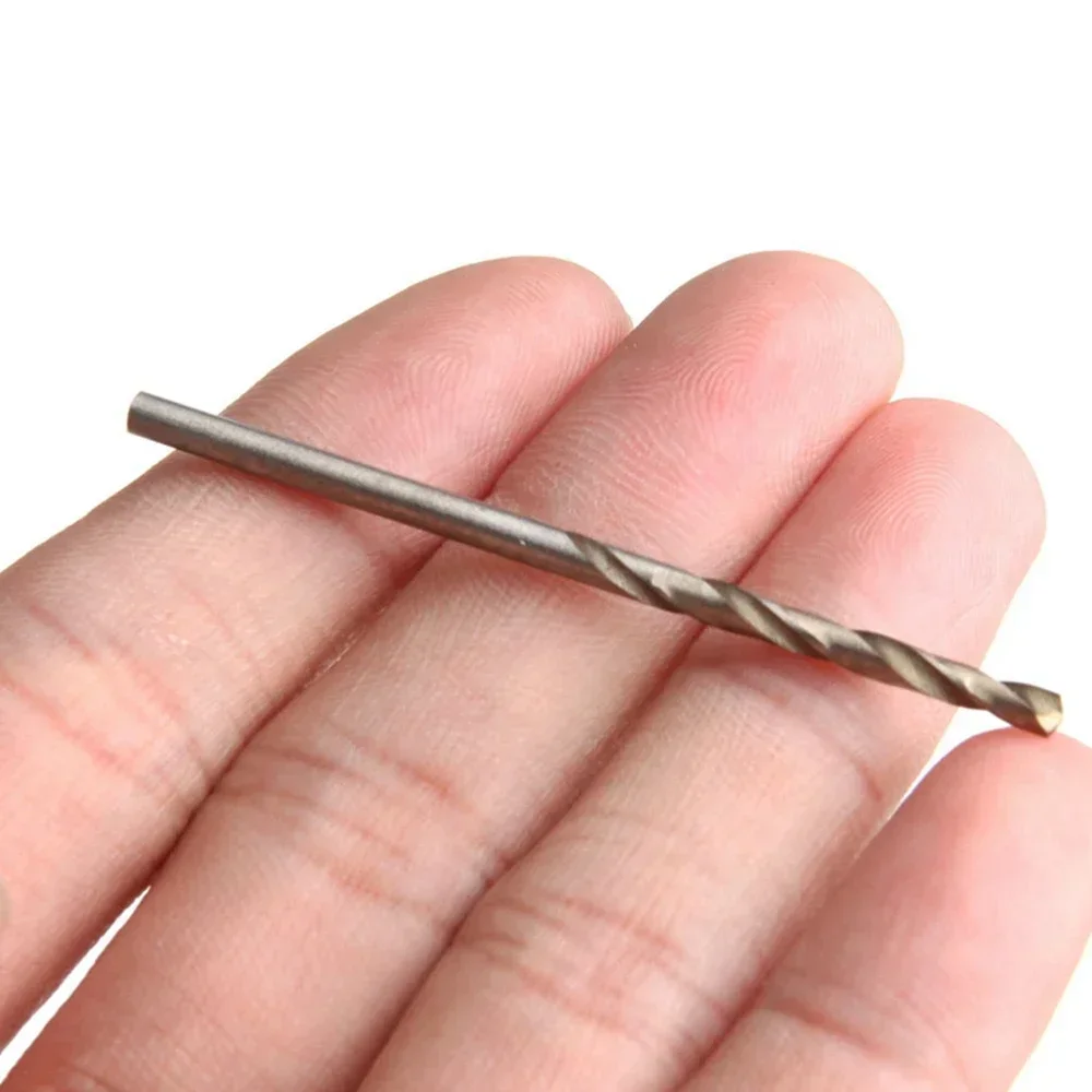 Micro HSS Twist Drill Bits Straight Shank Auger Bits For Electrical Drill Optional 1 1.5 2 2.5 2.8 3 3.2 3.5 4 4.5 5 Mm 10Pcs drill bits