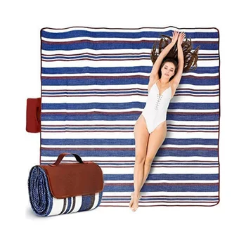 Outdoor Foldable Waterproof Beach Mat Extra Large Sandproof Picnic Blankets Fashion Camping Mat for Summer Travel Campingnkets