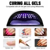 Big Power 380W UV Gel Nail Dryer LED Light for Gel Polish With 4 Timers Professional Nail Art Accessories Curing Gel Toe Nails 4