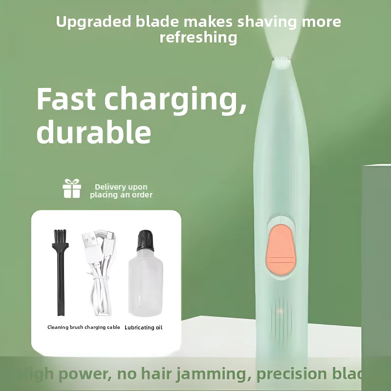 Pet electric clipper pet foot hair trimmer 360 &deg; pet hair trimmer beauty and hairdressing USB charging 500mah