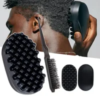 Hot Sale Portable Silicone Hair Brush Washable Durable Rubber Curly Brush Hair Beauty Dirty Braided Curly Hair Men Cleaning Tool 1