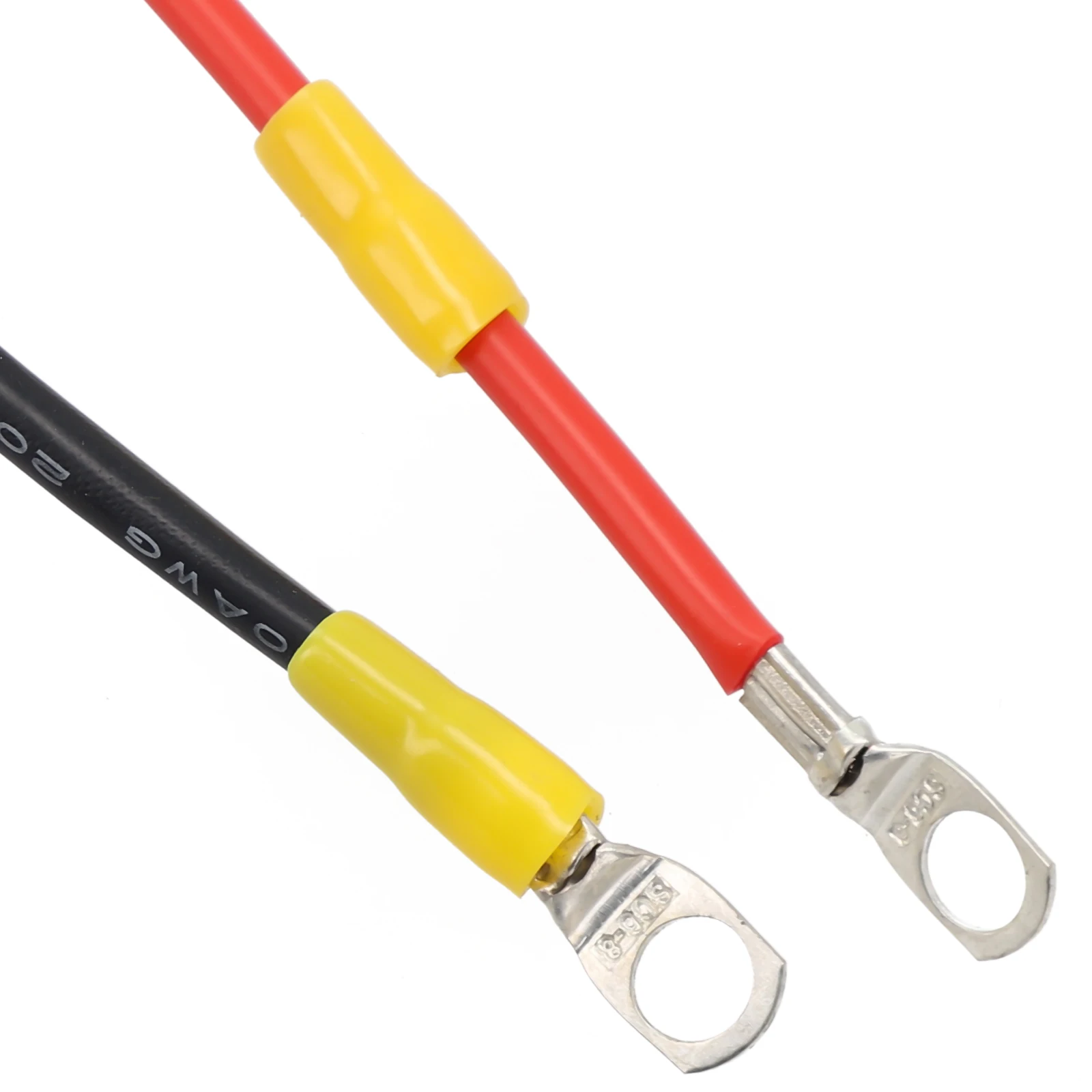 

New Practical Durable Connector Charging Cable Kit For Anderson 30CM 50Amp Accessories Fuse 10A Lead To Lug M8