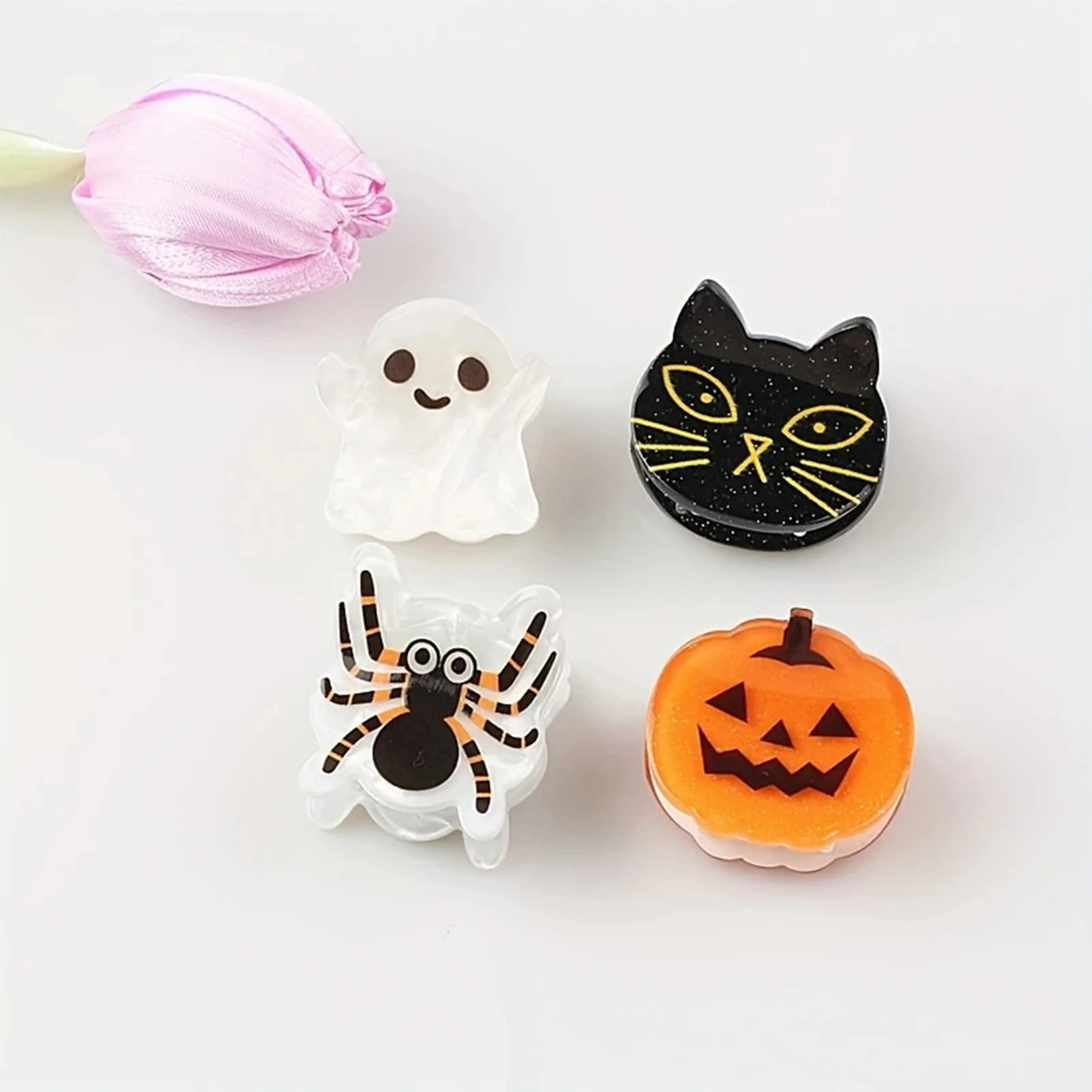 2023 neue Halloween-Haarklammer, Kürbis-/Geisterklaue, Clip, Urlaub, Party, Kopfbedeckung, Spinne, Katze, Haarklammern, Geschenke, Mädchen, Frauen, Mädchen