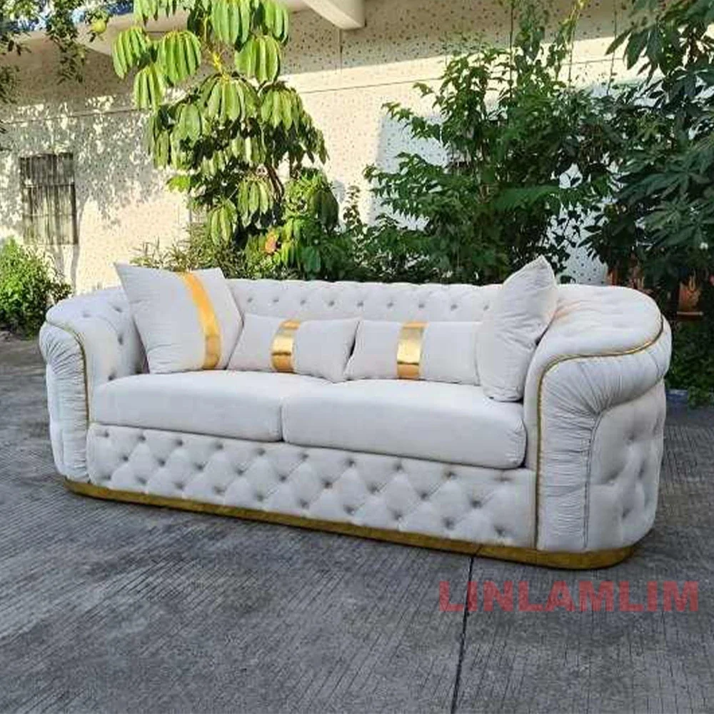 Luxury Chesterfield Sectional Sofa 2