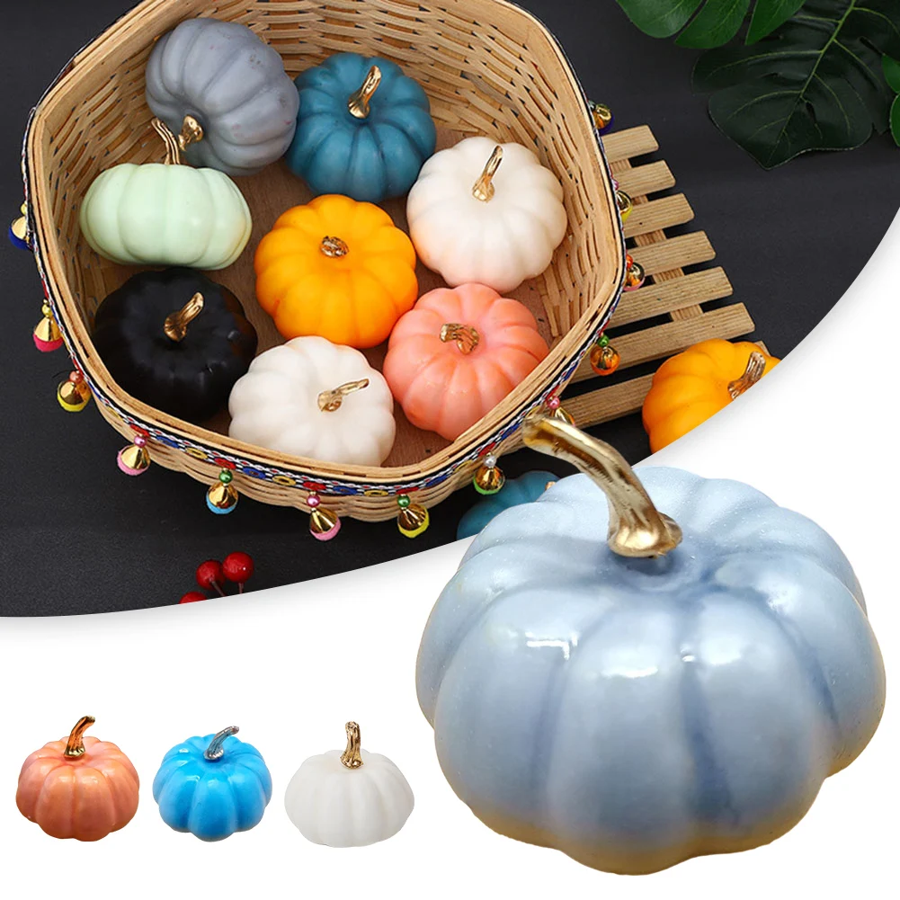 

1pcs Artificial Pumpkin Sackcloth Pumpkin Simulation Prop For Autumn Halloween Thanksgiving Table Wedding Decoration