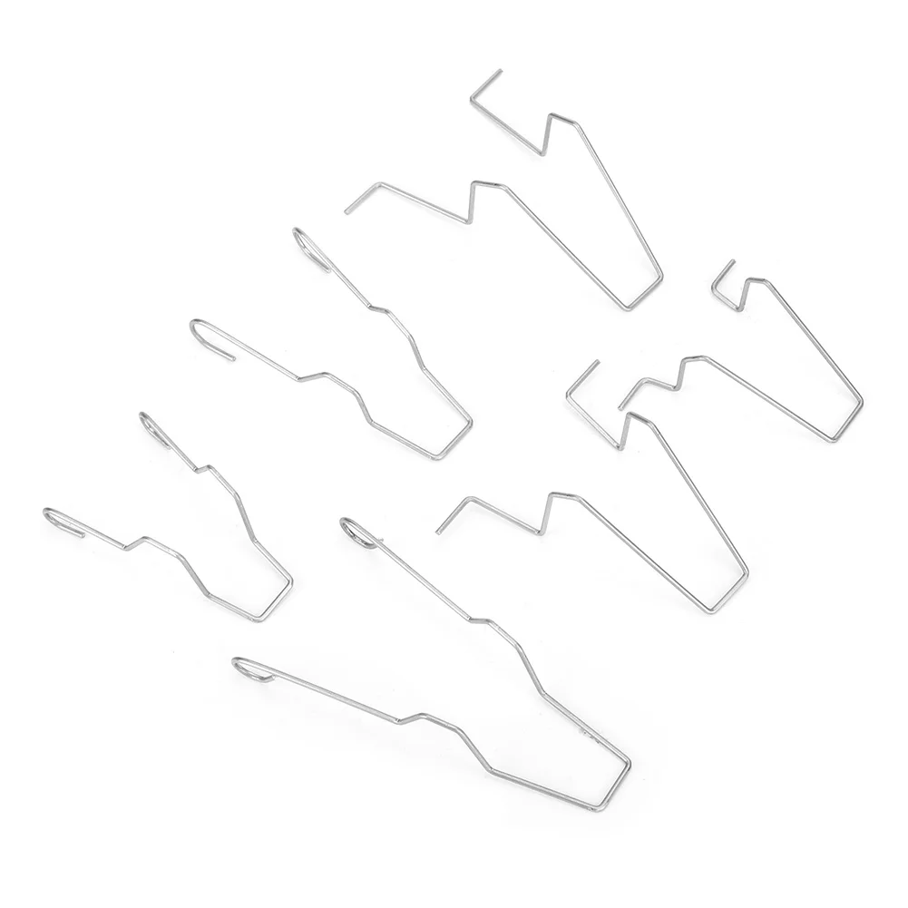 Metal Headlight Bulb Spring Clips 6Pcs For H1 H3 H4 H7 Car Headlamp Light Bulb Retainer Spring Clips Buckles 5ZHSFULLKIT headlight spring clips