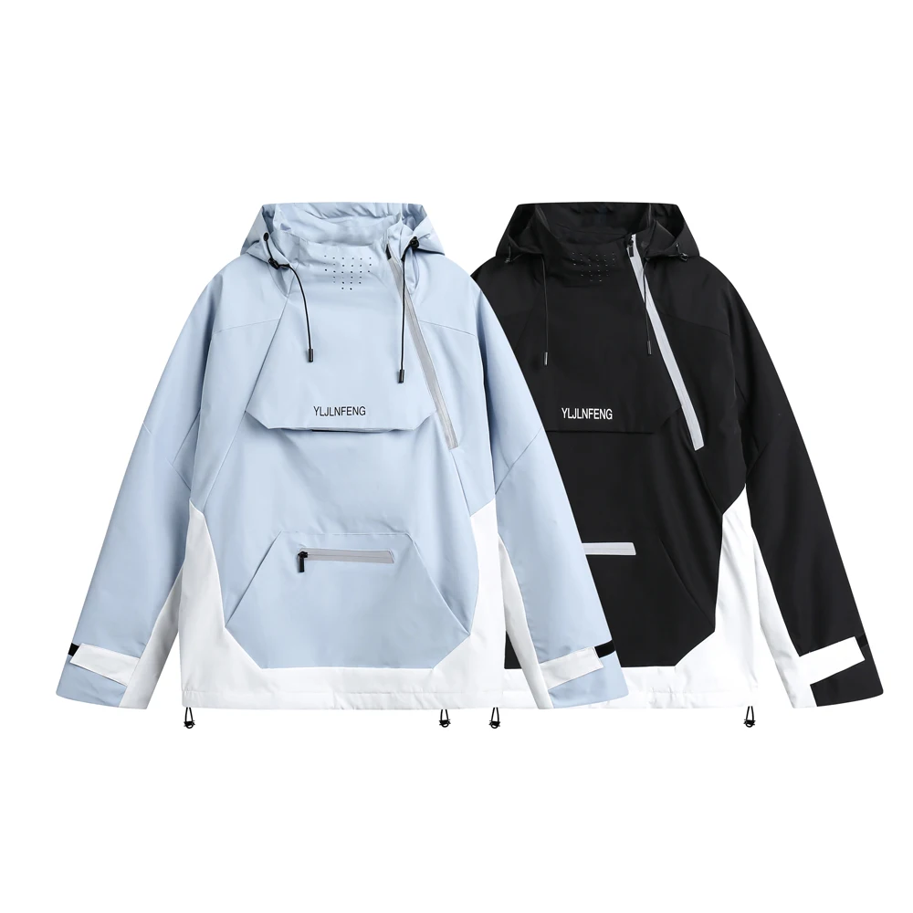 

Men Winter Outdoor Waterproof Windproof Duck Down Pullover Hooded Jacket Cityboy Sport Warm Cargo Parkas Coat Women Outerwear