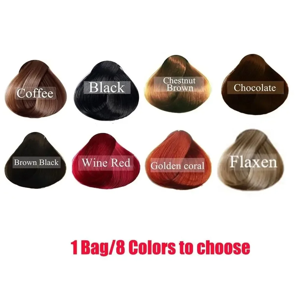 Hair Dye Shampoo,Hair Color Dye,Hair Dye Shampoo Instant Hair Color Change Long Lasting Natural Ginger Extracts