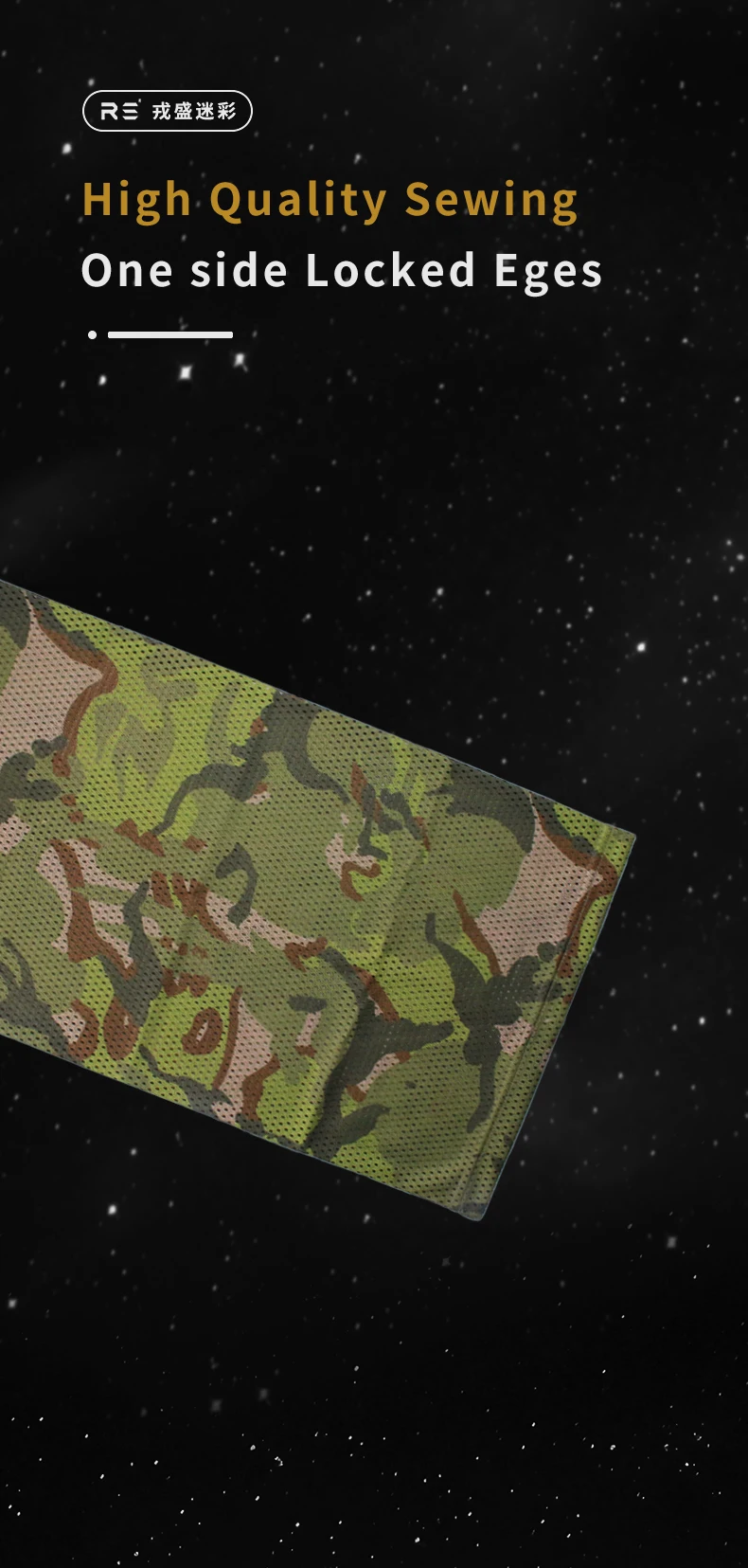 Chinesisches 81-Typ Woodland Camouflage Mesh Halstuch Taktische Outdoor-Reit-Gesichtsmaske mit Sonnenschutzschal und Kopfbedeckung – Detail 6