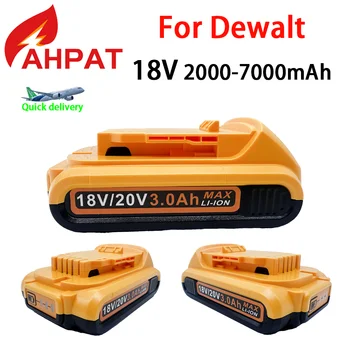 20V 3Ah DCB203 Li ion Battery Replacement for DeWalt 18v 20Volt Max Lithium Ion Batteries DCB206 DCB205 DCB204 DCB200Power Tools