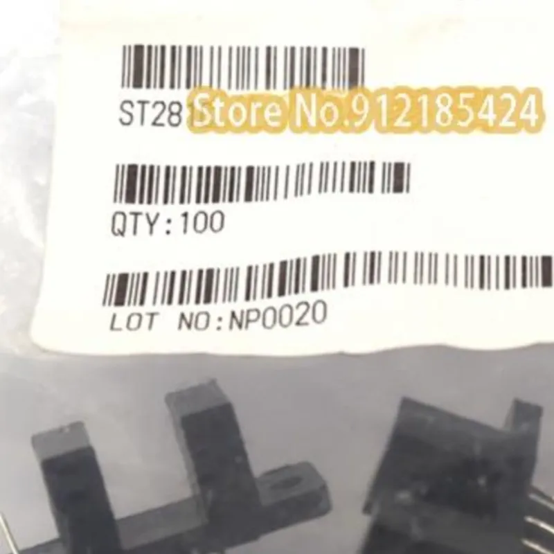 5 개/몫 ST281C 적외선 투과형 투과형 광전 스위치 센서 듀얼 빔 U-그루브 그루브 피치 8mm 신규