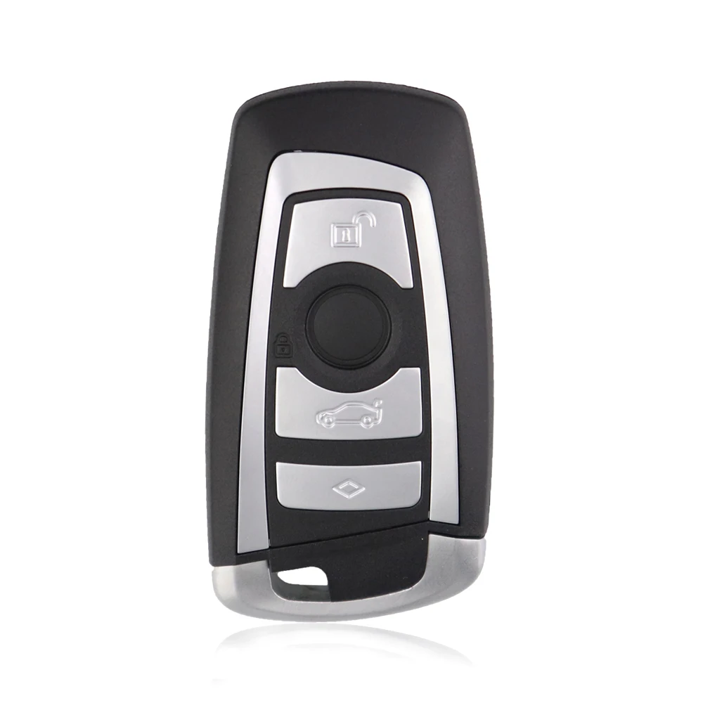 Sleek Remote Car Key Fob Shell - Enhanced Design with 3/4 Button Options