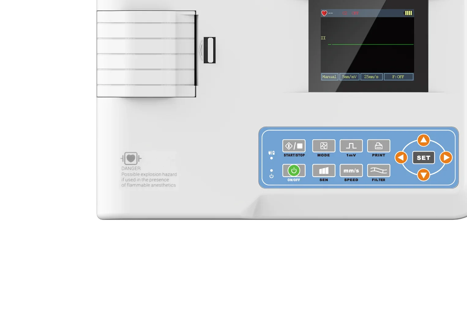 ECG100G ECG Machine Single Channel 12 Leads EKG Monitor CONTEC