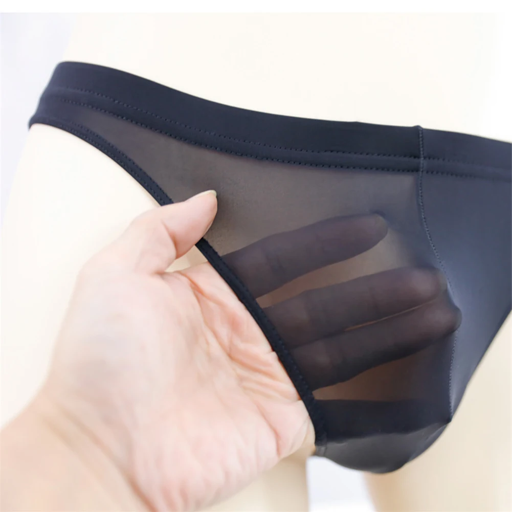 

Mens See Through G-string Transparent T-back Thongs Male Gay Breathable Underwear Soft Panties Sheer Briefs See Through Lingerie