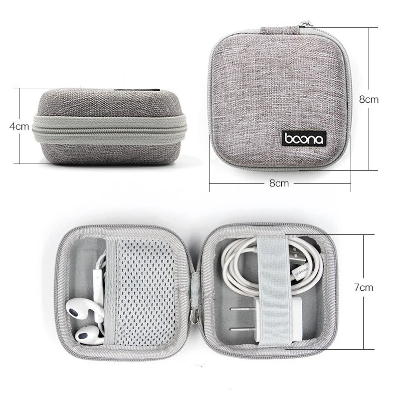 Laptop Bag Accessories Organizer Power Adapter Case, ProCase Portable Storage Carrying Case Bag for Apple MacBook Charger - 6