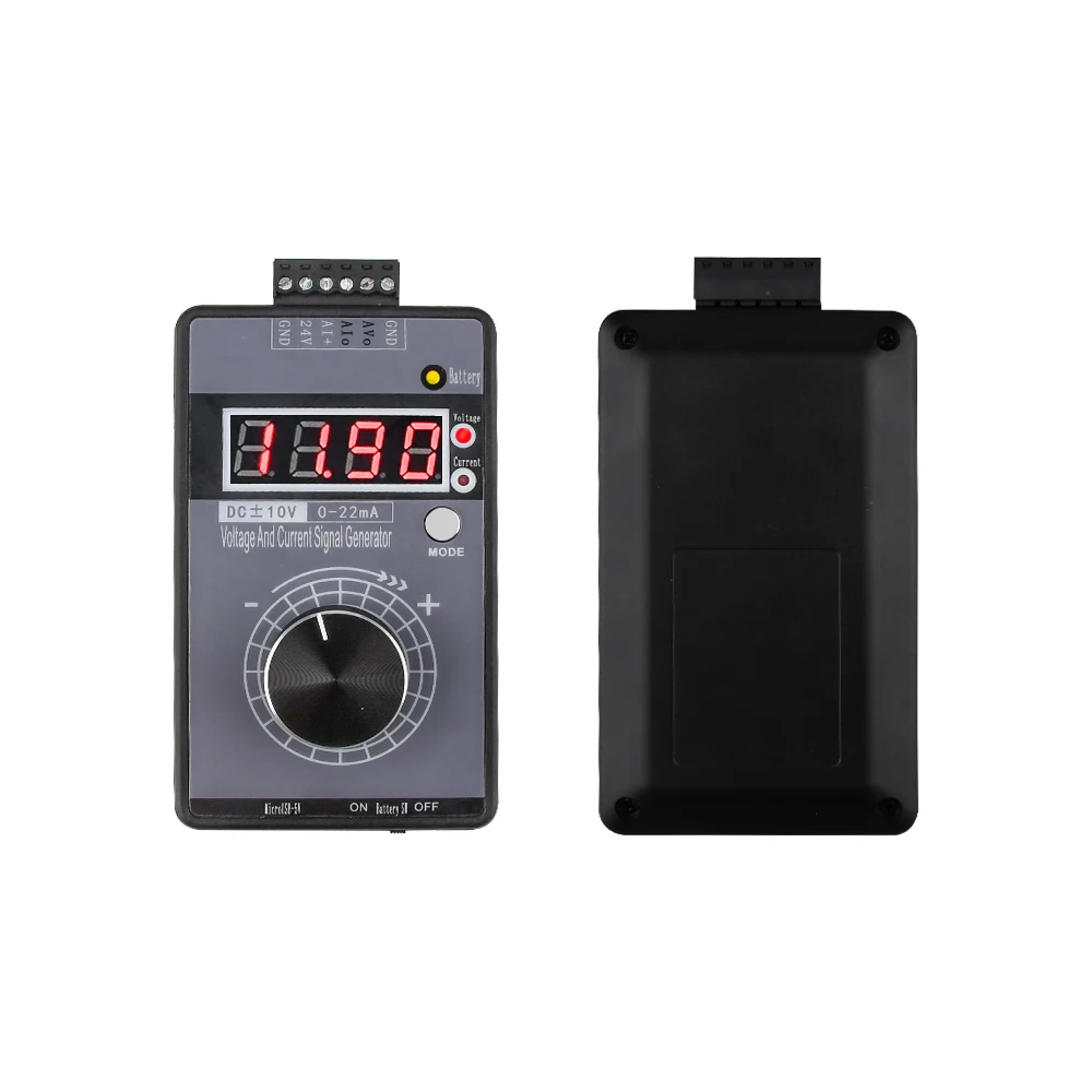 Handheld Digital Voltage and Current Signal Generator 0-4-20mA Current Transmitter &plusmn;0-5-10V Positive and Negative Voltage Output signal generator kit signal generator current voltage simulator
