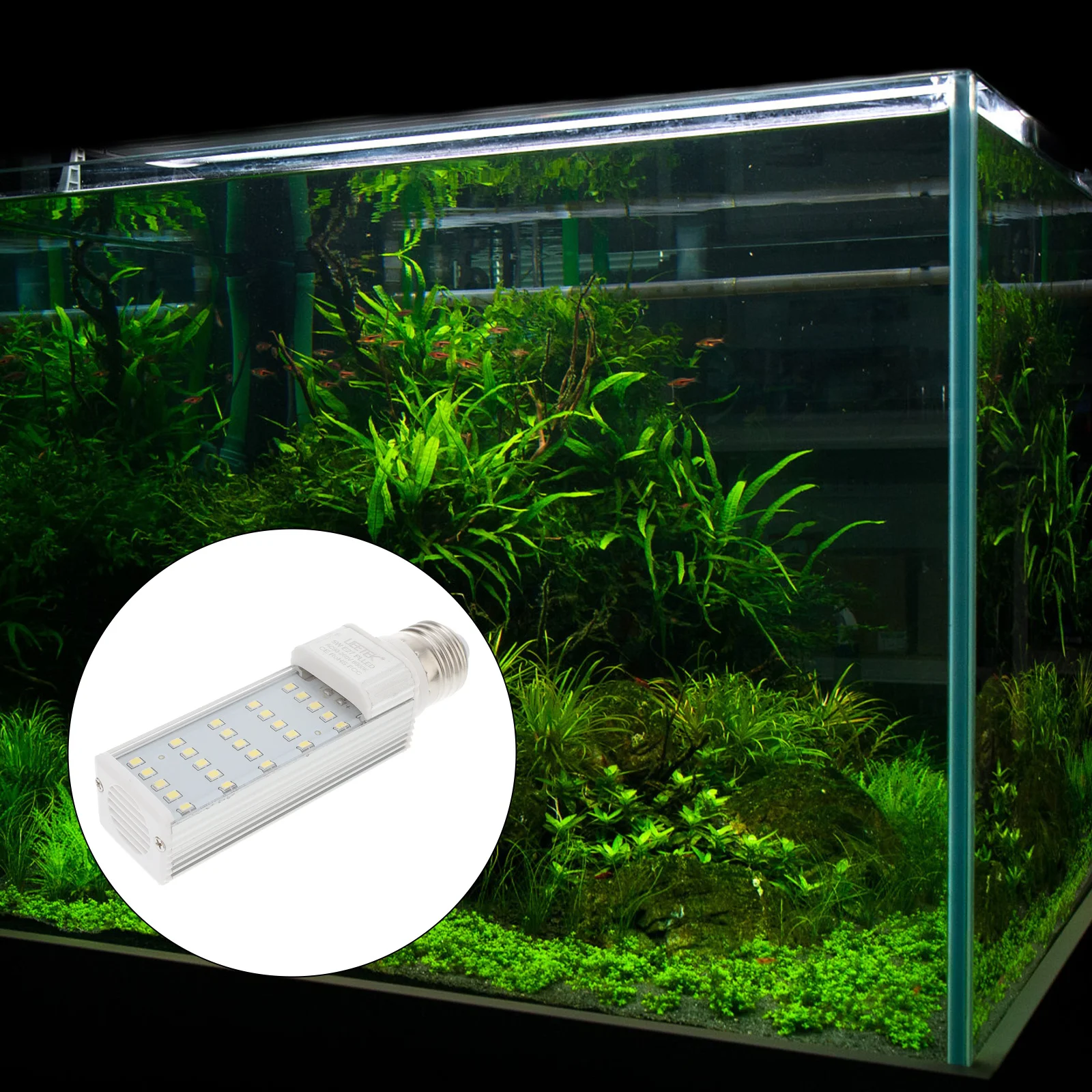 

5 W Fish Bulb LED Lamp for Aquarium Desk Lamps Chandelier Light Bulbs Screw