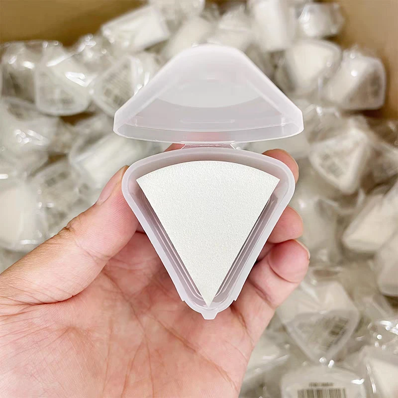 Soft Latex Triangle Makeup Sponge for Liquid Foundation and Concealer