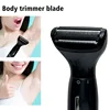4in1 electric shaver Intimate Areas Haircut Precision Shaver Men Bikini Line Sensitive Razor Balls Eggs Pubic HairShavingTrimmer 4