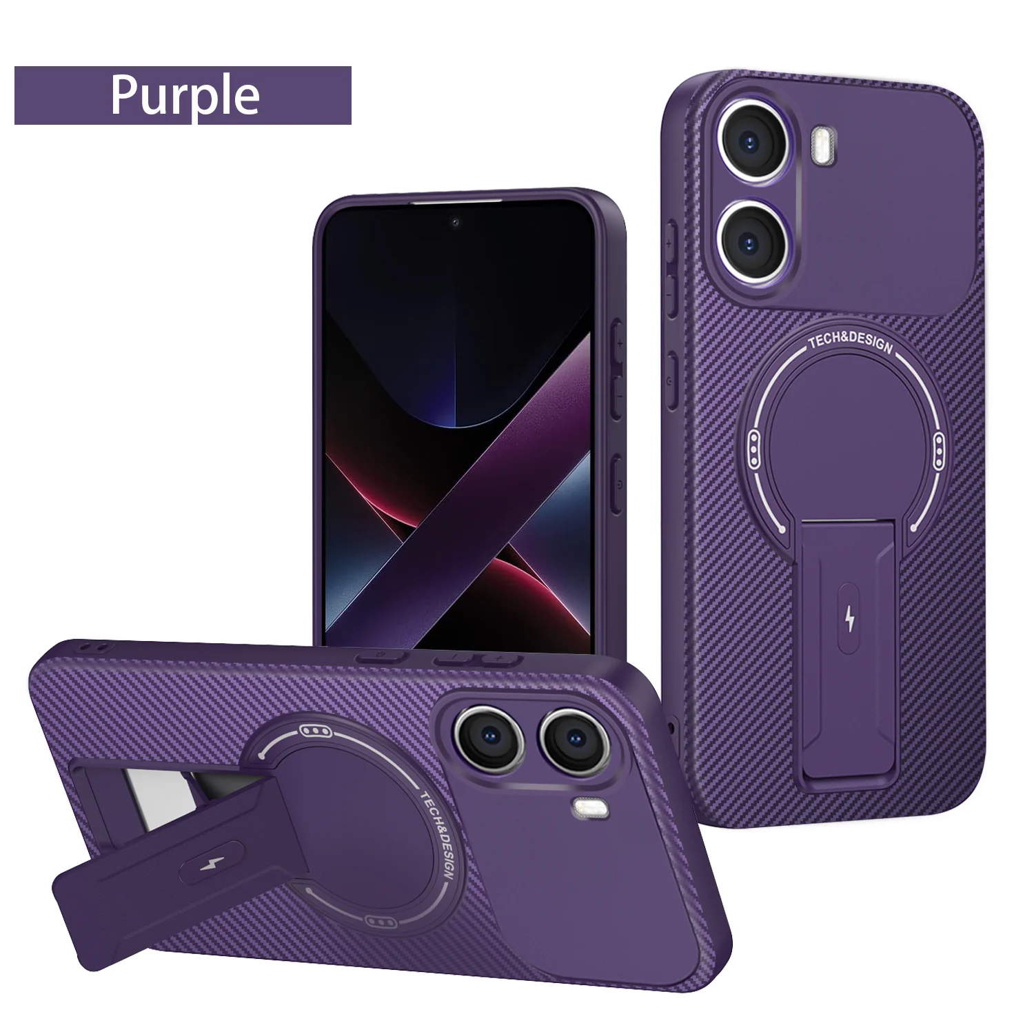 Magnetic Mounting Bracket Protective Phone Case