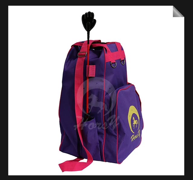 Equestrian Backpack Equestrian Gear Storage Bag Riding Boots Bag Multifunctional Large-Capacity Horse Riding Supplies Bag 4