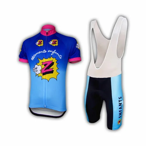 

LASER CUT Z VETEMENTS TEAM Retro Classic Cycling Jersey Short Sleeve Bicycle Clothing With Bib Shorts Ropa Ciclismo