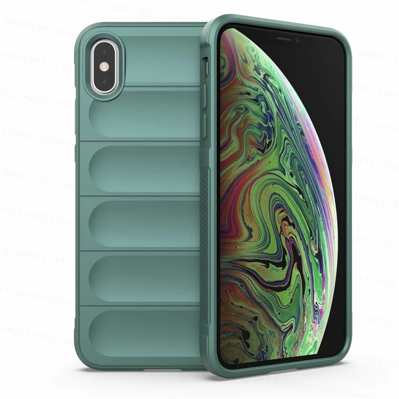 Premium Shockproof Silicone TPU Back Cover for Smartphones - Skin-Friendly Design