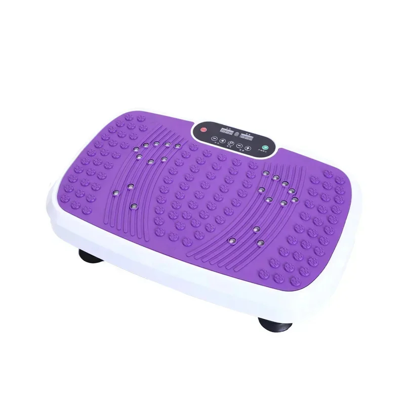 LED Display Screen Home Shaking Machine Sports Fitness Equipment With Music Vibration Standing Body Shaping Fat Throwing Machine