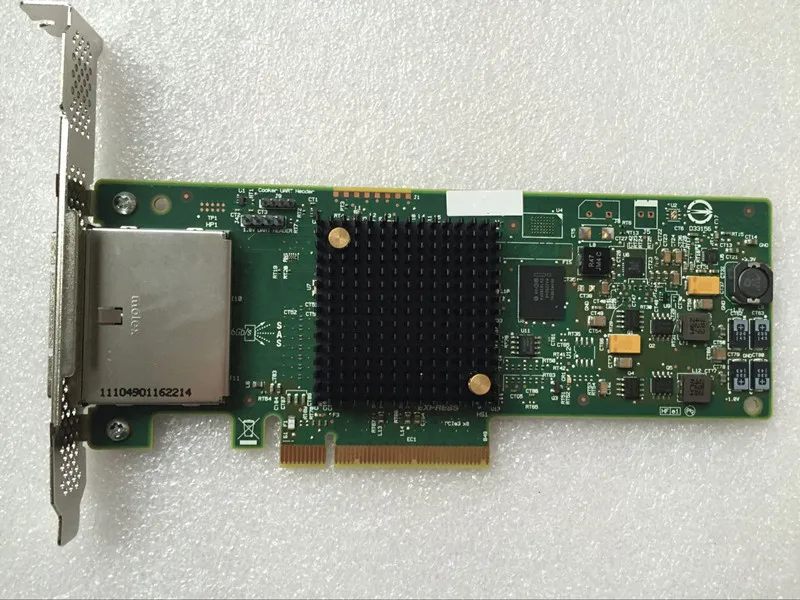 

H221 660087-001 LSI SAS9207-8e HBA 638836-001 MiniSAS PCI-E x8 3,0 6 ГБ/сек. RAID CARD