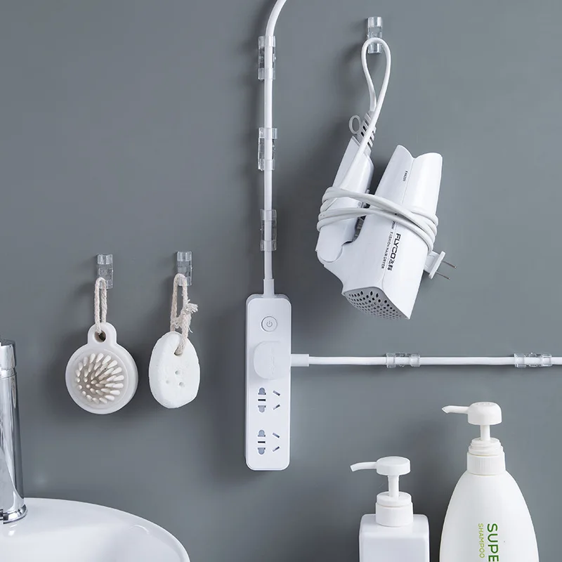 USB Cable Organizer Clip Earphone Mouse Wire Manager Cord Holder USB Charging Data Line Bobbin Winder Charging Cable Protector