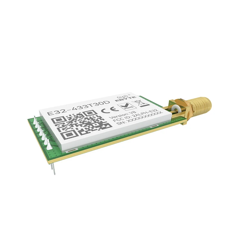 LoRa TXCO 433MHz 1W Module E32-433T30D-V8 LoRa Module Transmitter UART 433T30D Long Range 8km Wireless rf Transceiver for wireless module