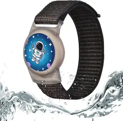 Children's Comfortable and Secure AirTag Bracelet and Necklace (Space waterproof)