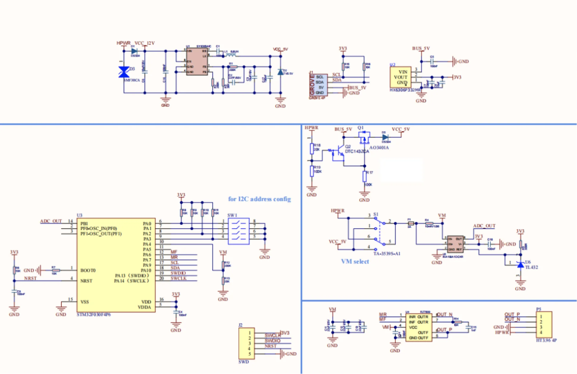 Official H-bridge Unit v1.1 STM32F030+RZ7899