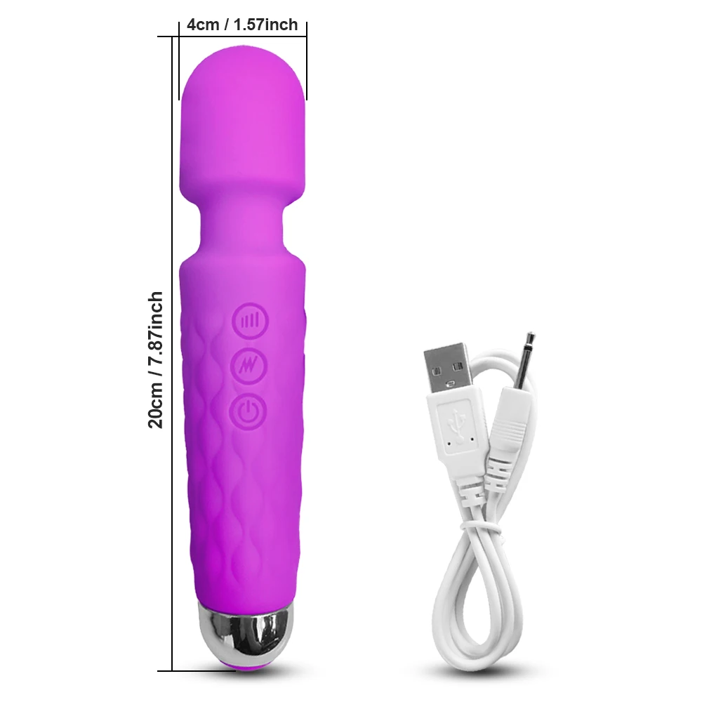 AV Vibrator for Women Vibratior Toys Massager USB Rechargeable G Spot Clit Clitoris Stimulator Female Sex Toys Adults Goods