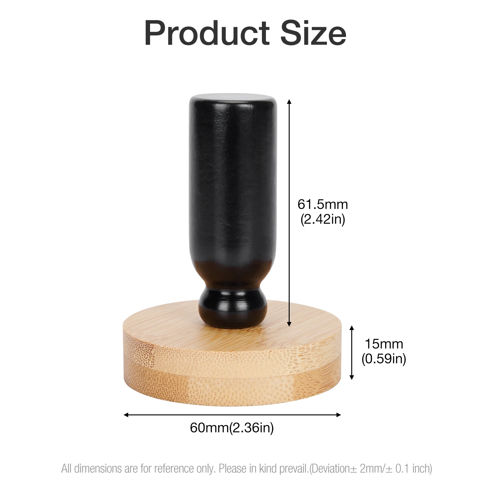 6cm round